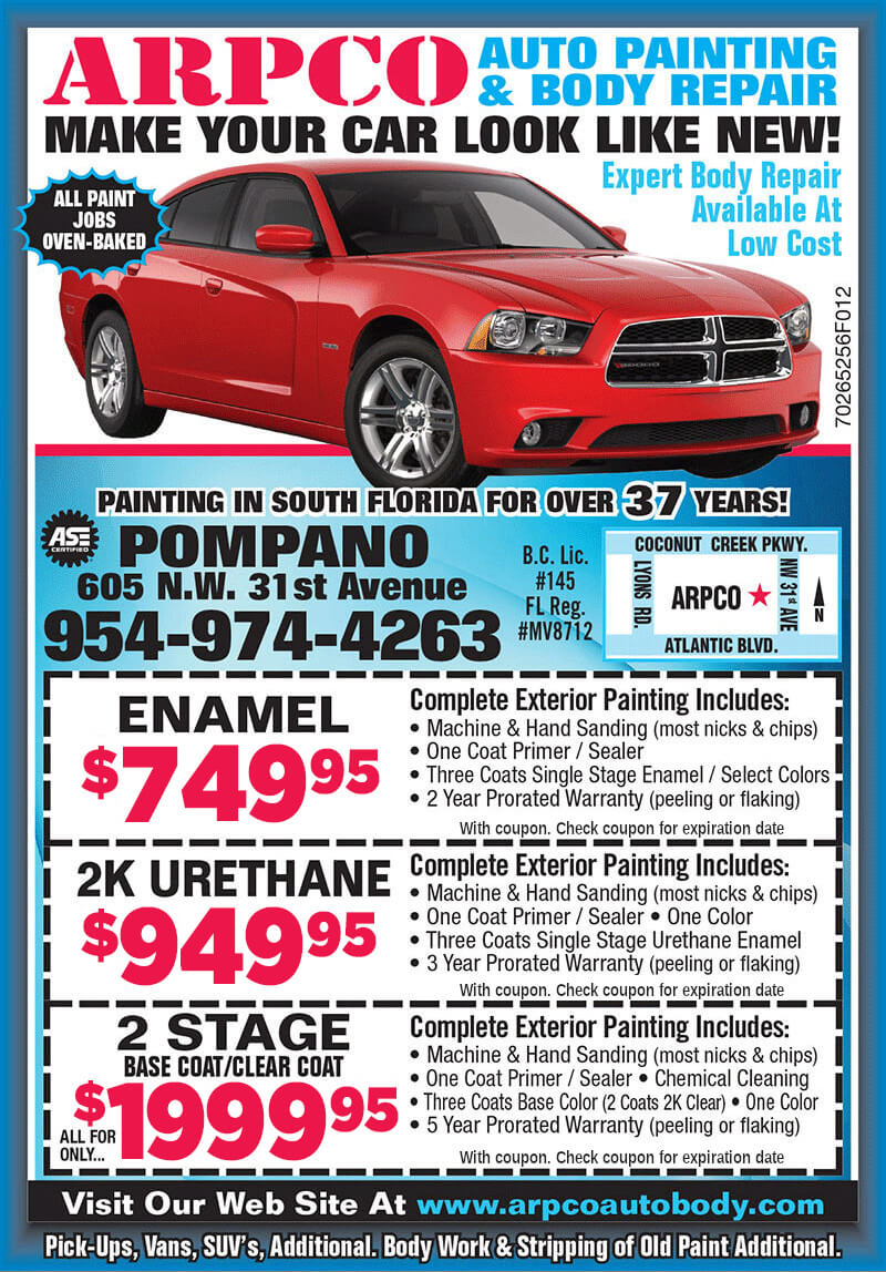 ARPCO Poster Coupons